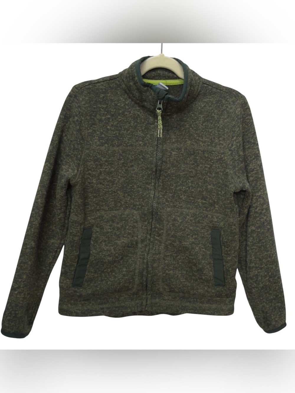 Old Navy Boys Kids Long Sleeve Full Zip Sweater Fleece Layer. 6-7. 6. 7.